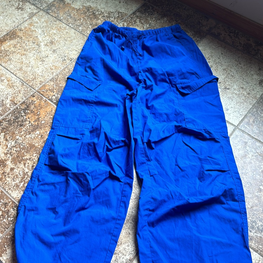 Right blue cargos